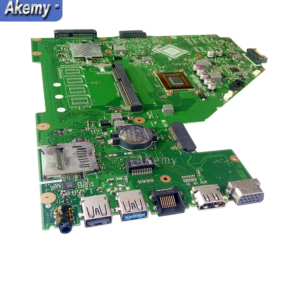 Akemy X550CC материнская плата для ноутбука Asus X550CA X550CL R510C Y581C X550C оригинальная 0GB-RAM