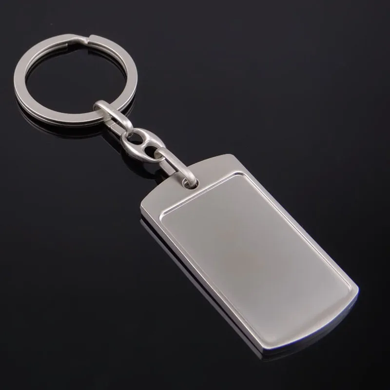 RE прямоугольный металлический брелок оригинальная сумка подвеска мужские