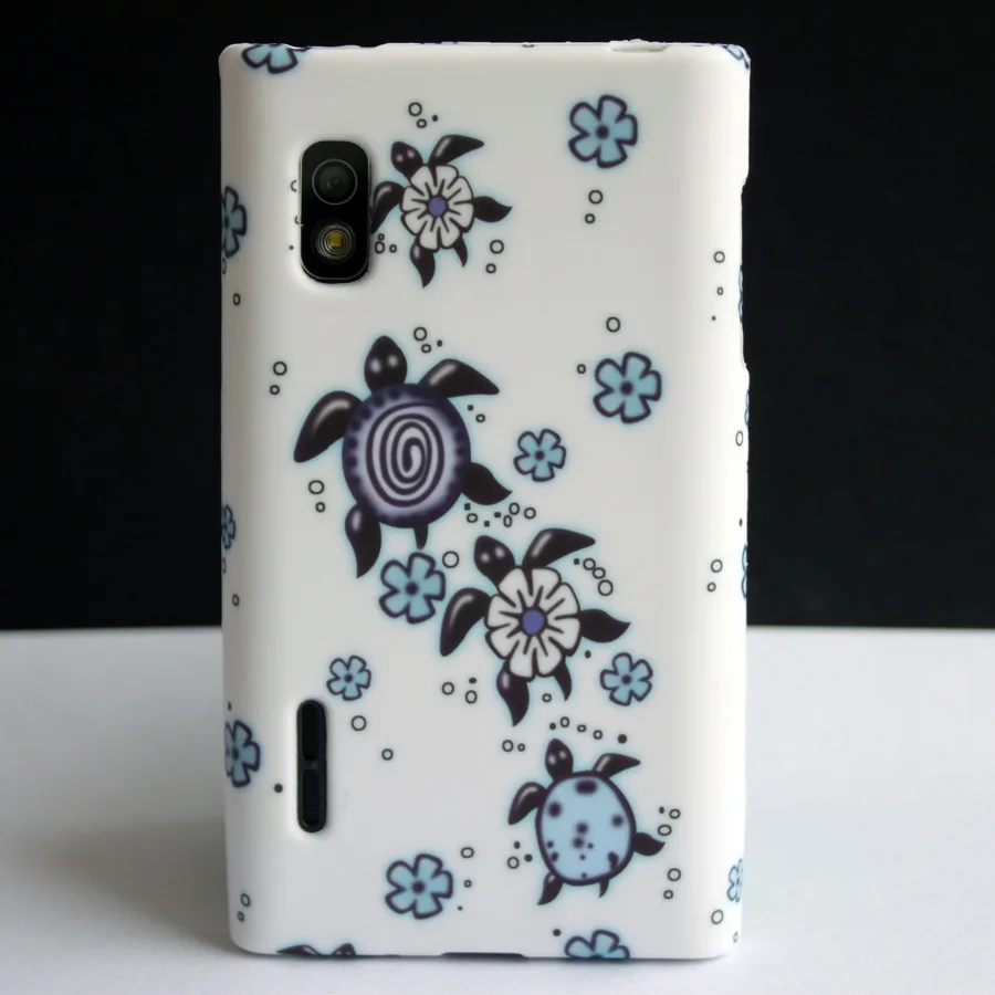 Симпатичные Черепаха Цветок Дизайн Мягкий гель ТПУ задняя защитная крышка кожи