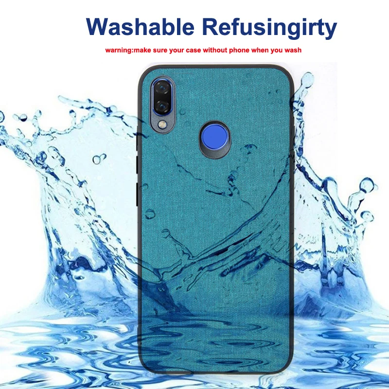 Для Huawei Enjoy Max Силиконовый чехол бампер ткань для TPU Мягкий силиконовый внутри