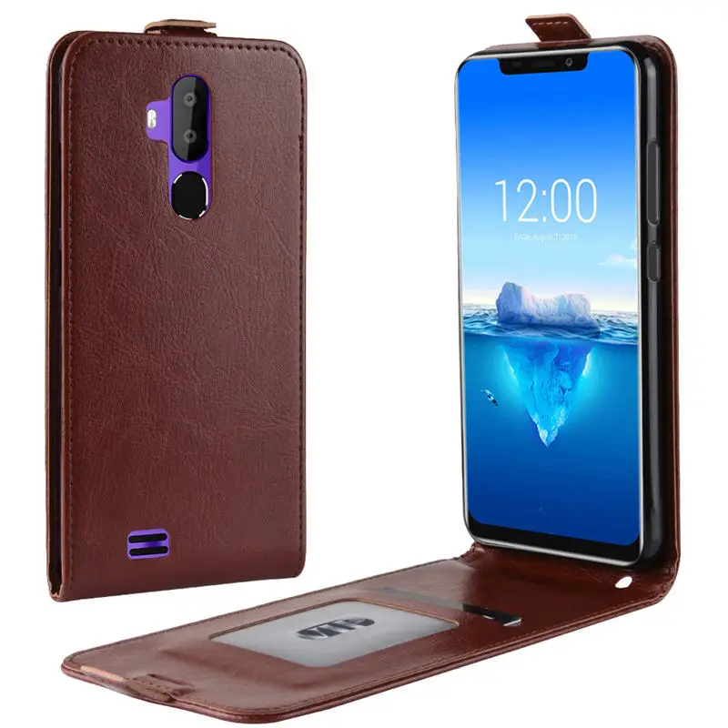 Oukitel C12 Pro Чехол 6 18 кошелек Обложка на заднюю панель из искусственной кожи чехол