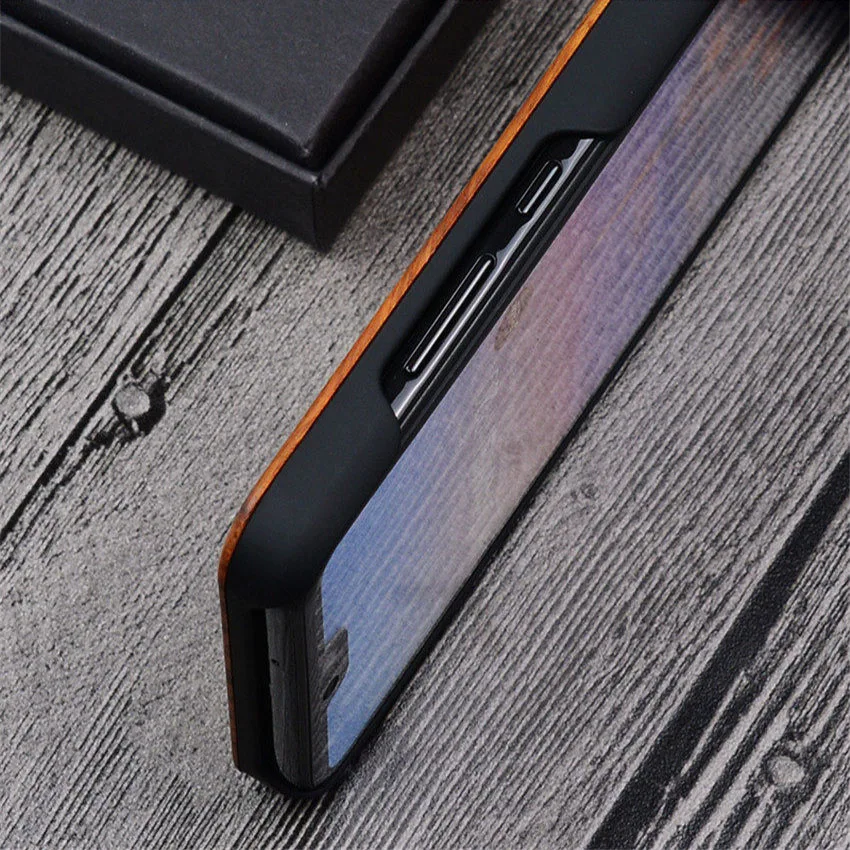 Уникальный huawei P20 Pro Чехол P20pro Дерево Бамбук PC жесткий защитный чехол для huawei P20 Lite аксессуары для телефонов