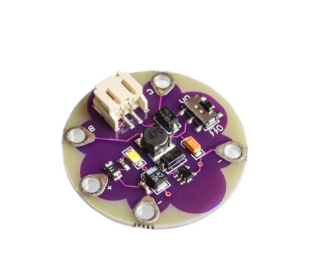 LiPower ATmega32U4 ATMEGA328P LilyPad 328 For Arduino DIY Kit Micro USB ATtiny85 LilyTiny Main Board Buzzer WS2812 RGB CR2032 TEMT6000 - Цвет: LiPower