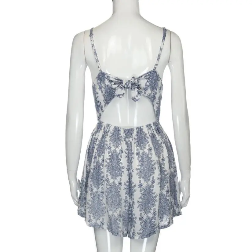 CHAMSGEND женская повседневная майка сексуальная без спинки комбинезон брюки новое