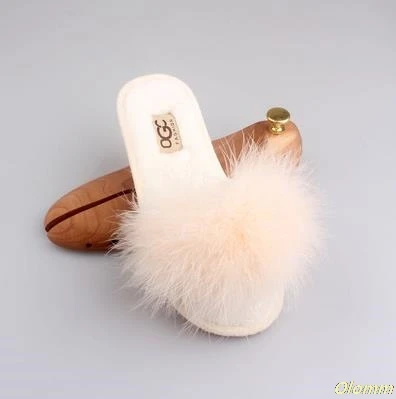 new beige Домашние хлопковые плюшевые тапочки; сезон весна-лето-осень-зима; женская домашняя обувь на плоской подошве; zapatos de mujer; ; - Цвет: new beige