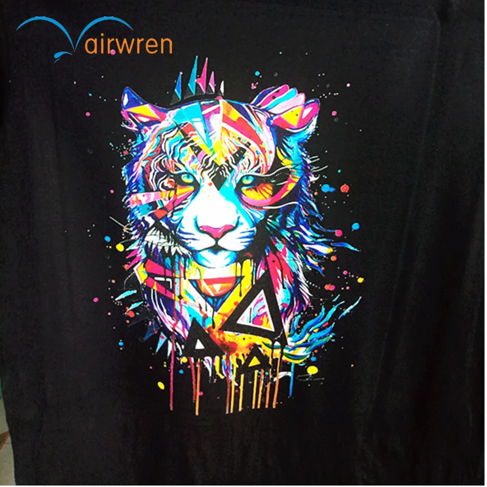 A2 Size DTG Inkjet Digital Textile Flatbed Printer High Speed 8 Color T-shirt Printing Machine for Dark and Light Color Clothes
