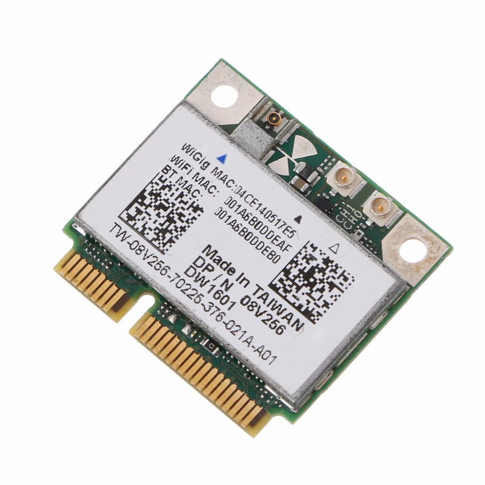 2018 Беспроводной DW1601 QCA9005 8V256 WiGig 802.11AD 7 Гбит/с Половина мини карта сети | Компьютеры