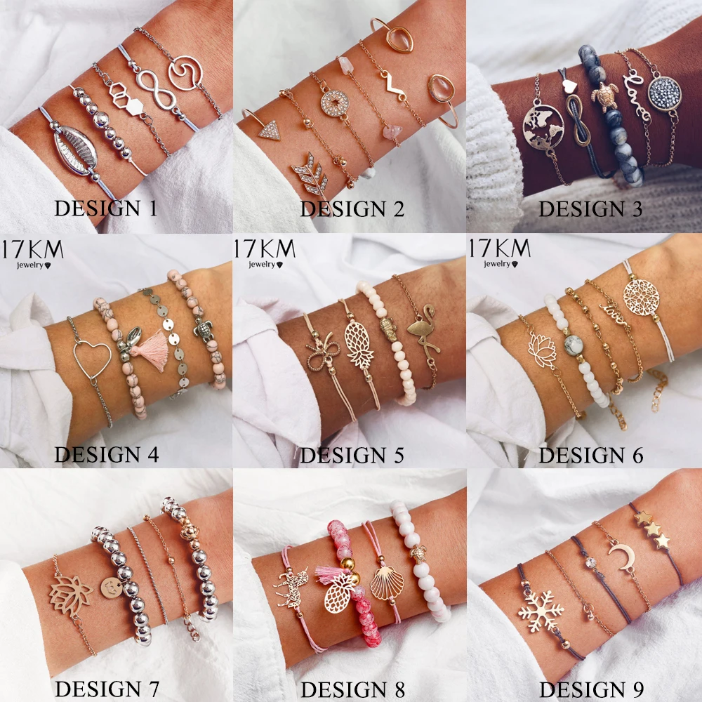 Boho браслет из натурального камня браслеты с камнями Винтаж сердце браслет в стиле бохо комплект для Для женщин Девушка чешские черепаший панцирь с кистями из бусин Браслеты Женские Модные украшения 14 февраля Браслет