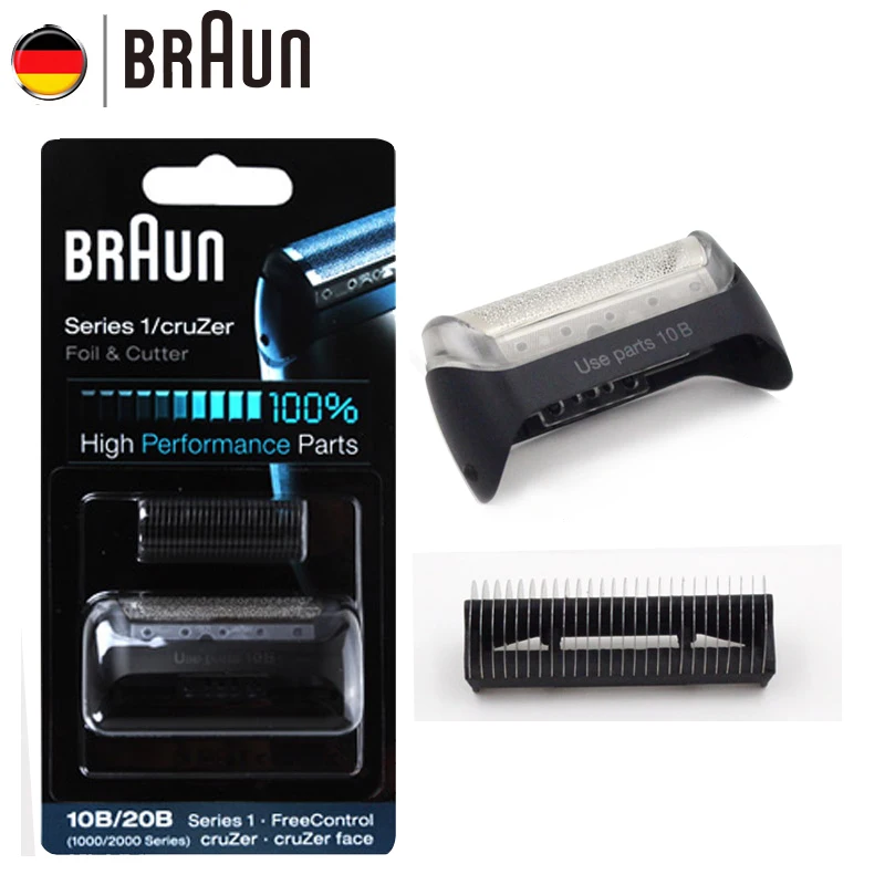 ماكينة حلاقة كهربائية من Braun طراز blabi 10B/20B للرجال ماكينة حلاقة كهربائية (سلسلة 1000/2000) بديلة (180 190 1775 1735 2675 5728 5729)
