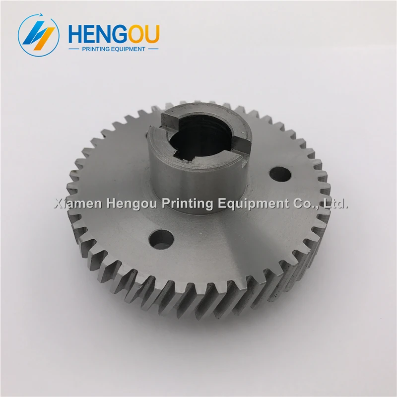 2 комплекта Hengoucn SM52 PM52 зубчатый Вал Шестерня G2.030.201 R2.030.207 MV.101.755/02 MV.022.730/01 материал