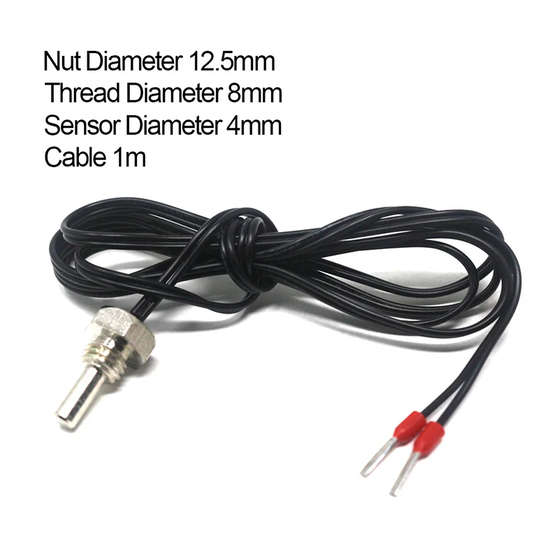 W3230 DC 12V 24V 110 V-220 V AC цифровой регулятор температуры светодиодный дисплей термостат с прибором управления обогревом/охлаждением - Цвет: Probe Line