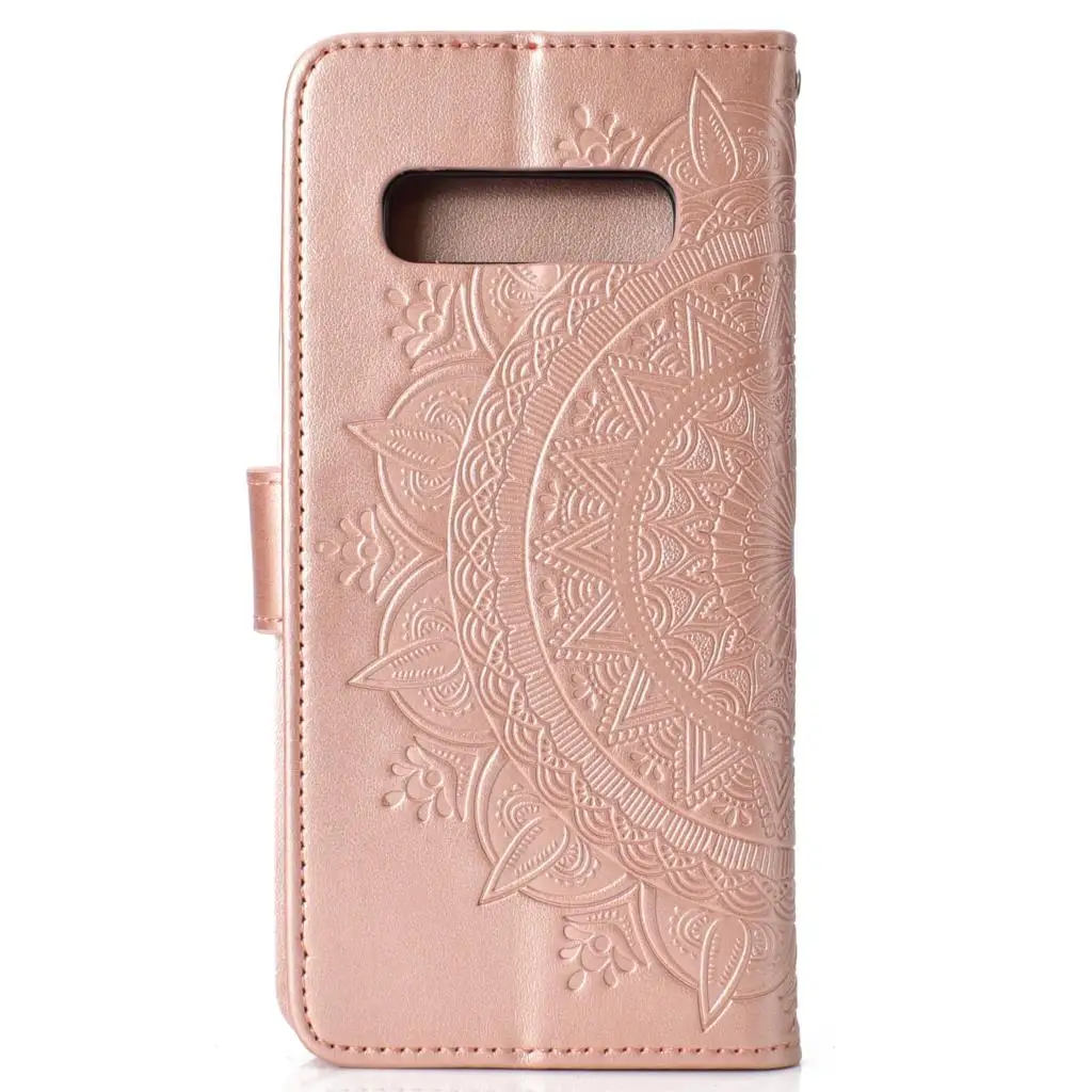 Чехол Кошелек с откидной крышкой для Samsung Galaxy S10 10 S SM G973 кожаный силиконовый чехол