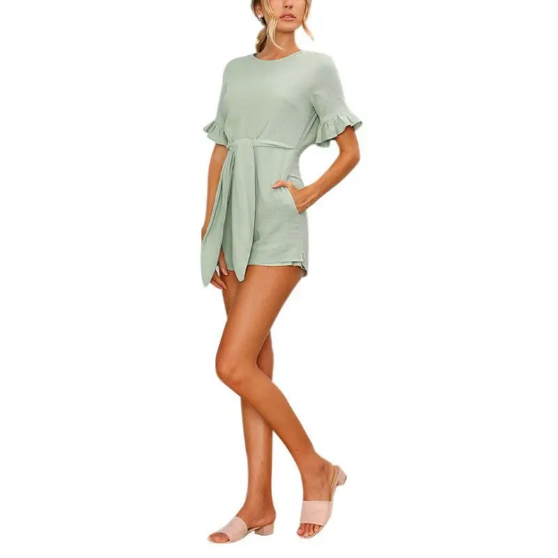 Новые модные крутые женские весенние и летние сексуальные комбинезоны с принтом