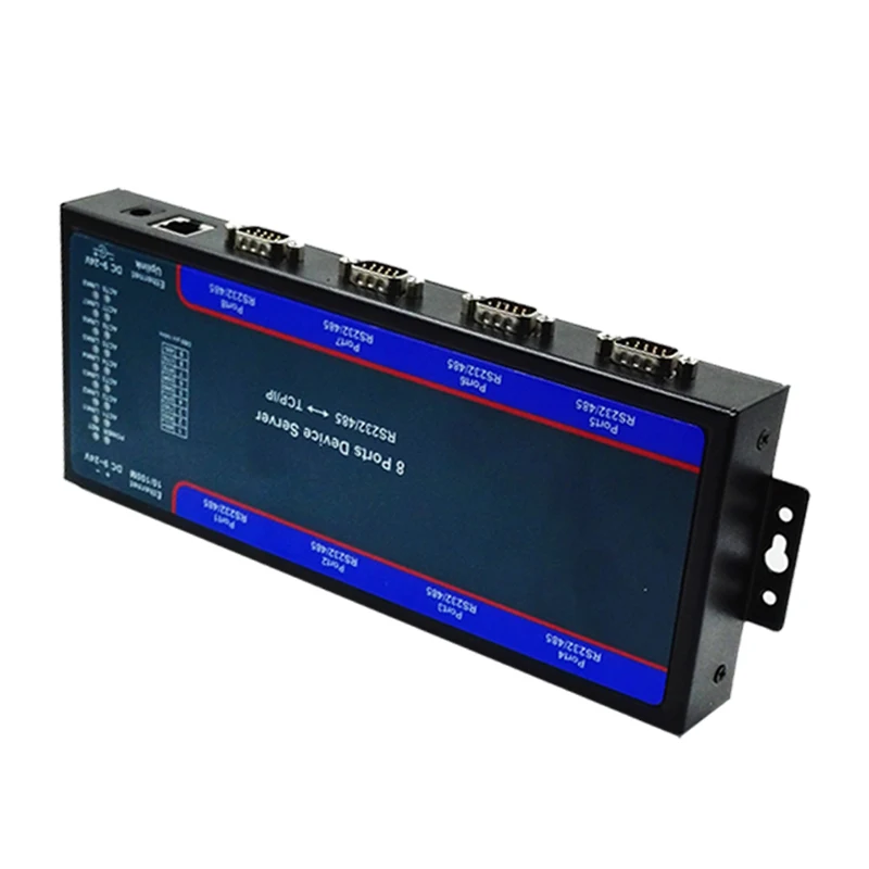 Serial port server 8 RS232/485 serial to Ethernet network transmission equipment | Обустройство дома