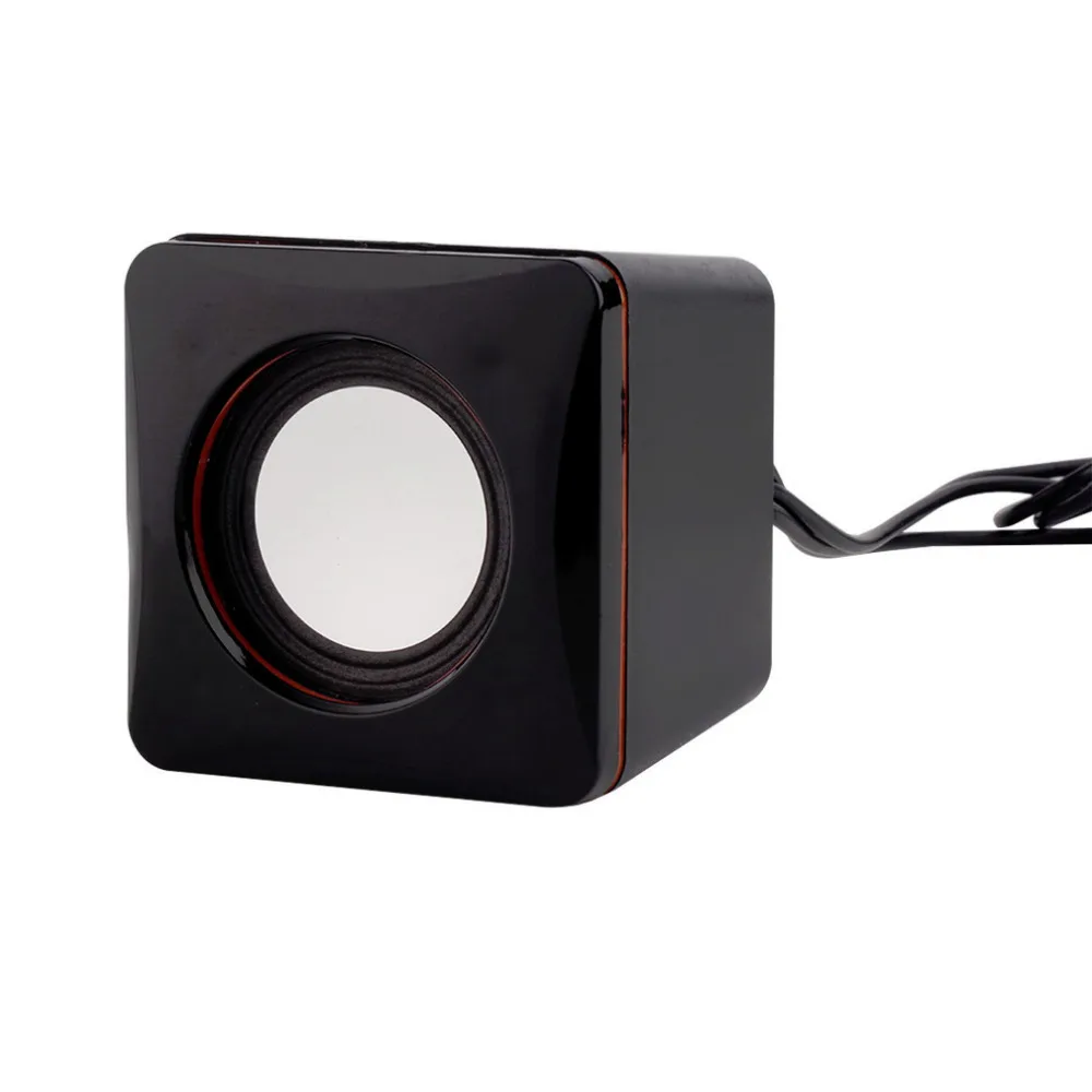 USB DC 5 V 3,5 мм Динамик мини Портативный USB аудио музыкальный плеер с динамиком для iPhone MP3 портативных ПК Саундбар