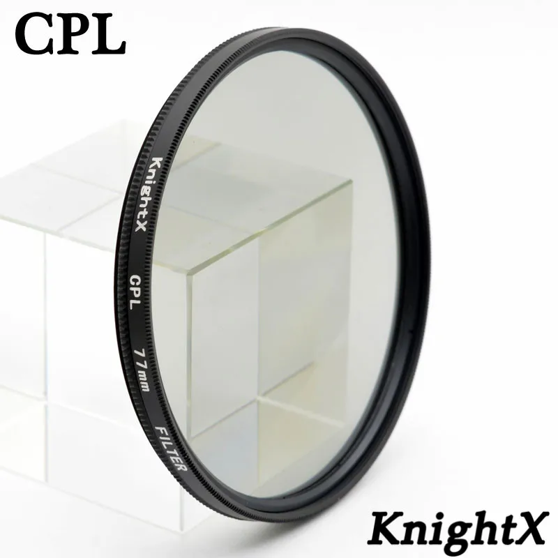 KnightX 52 55 58 67 77 мм FLD UV CPL MC MCUV фильтр для sony Pentax Nikon Canon D5200 D5300 D3300 D5500 100D EOS 400D 550D 500D