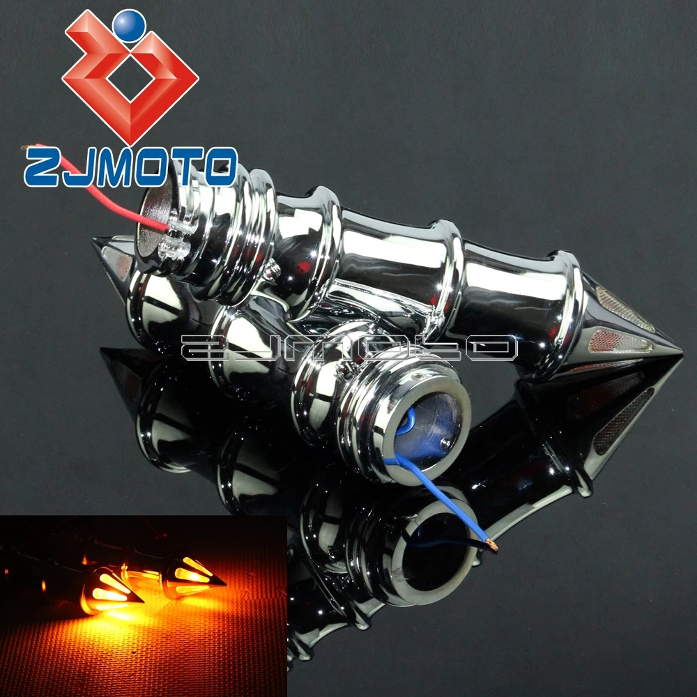 Хромированные универсальные мотоциклетные ручки 7/8 "для Honda VTX 1300 1800 VT1300C шипы с