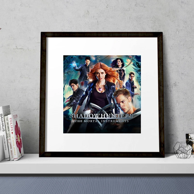 DY00754 Shadowhunters 2016 постер сказочного фильма Katherine McNamara 14x14 дюймов|movie poster|poster moviefantasy