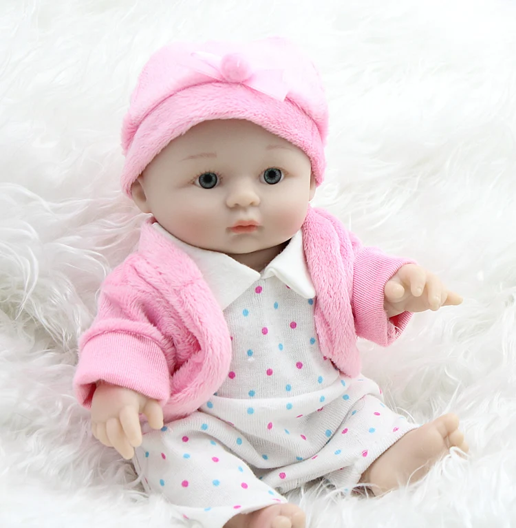 Кукла новорожденная силиконовая NPKDOLL 23 см для девочек|Куклы| |