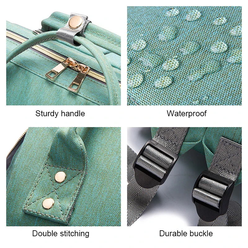 CARCHI новая сумка для подгузников мам большая вместительность