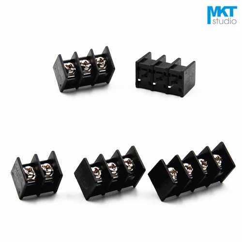 

100Pcs 8P 8.25mm Pitch B-Type Straight Pins PCB Electrical Screw Terminal Block