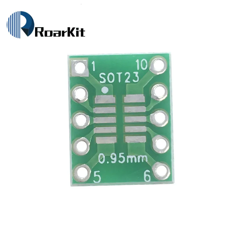 10 шт. SOT23 MSOP10 плата адаптера SMD для DIP10 Pinboard UNAX 0 5 мм/0 95 мм до 2 54 PCB|smd sot23|smd platesmd adapter |