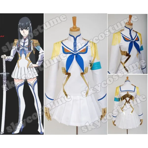 Косплей костюм KILL la Satsuki Kiryuin для женщин и девушек аниме на Хэллоуин заказ|cosplay