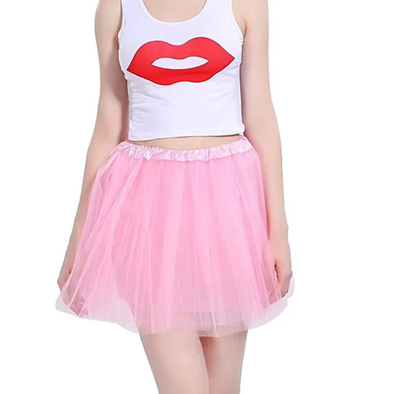 Лидер продаж! Женская юбка пачка для балета шифоновая Мини Юбка танцев вечерние