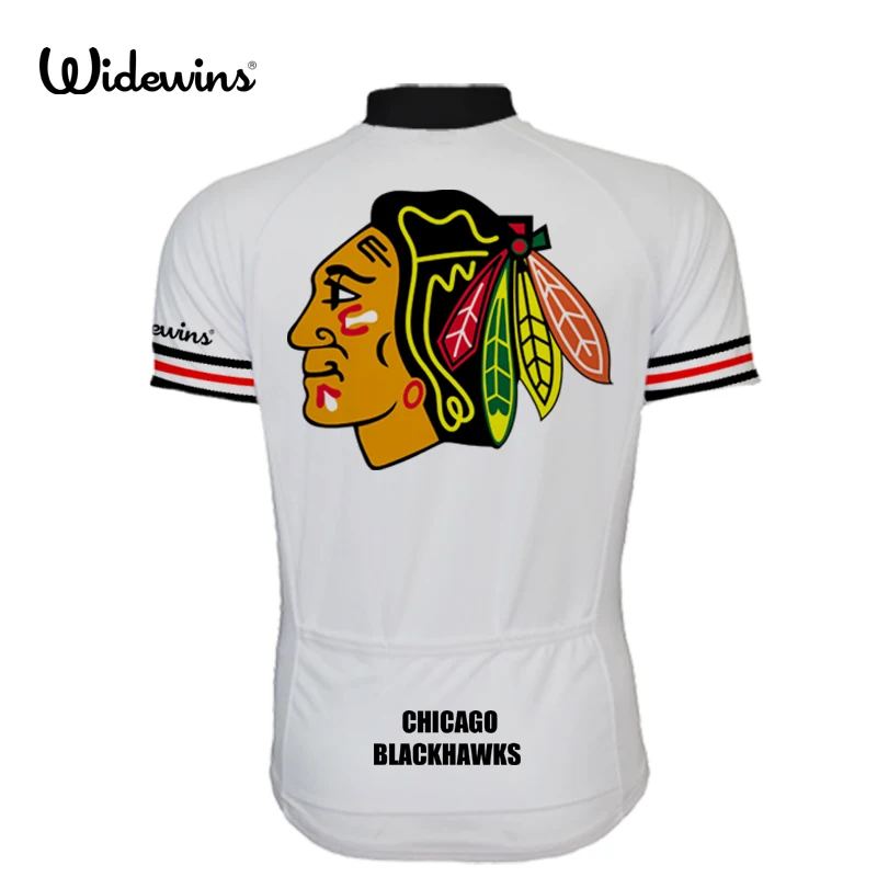 CHICAGO BLACKHAWKS короткий рукав Велоспорт Джерси Классическая дорога гонки Велоспорт одежда красный белый одежда для велосипедных гонок 8002