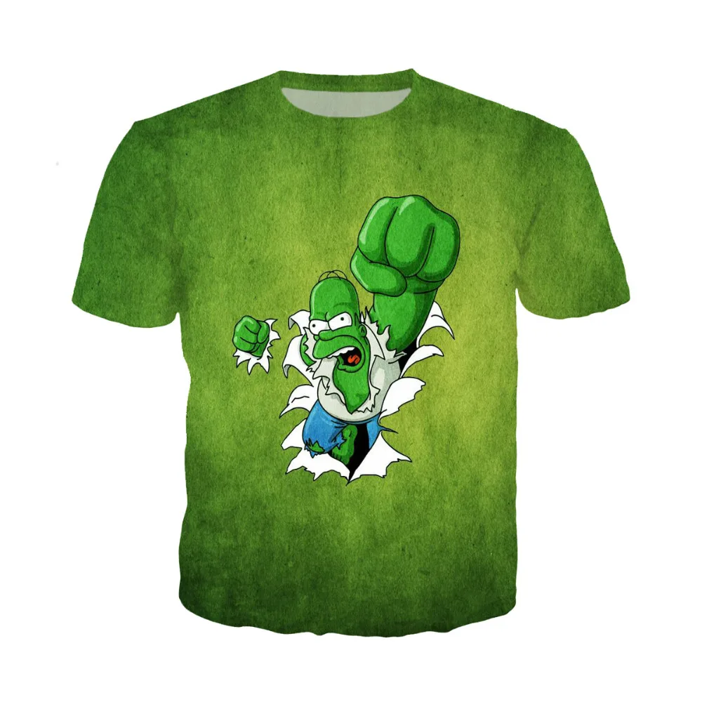 LIASOSO naverable Hulk t-shirt comics The Avengers heros t shirt 3D печать Supereroe Thanos Hawkeye Camicia hu123 | Мужская одежда