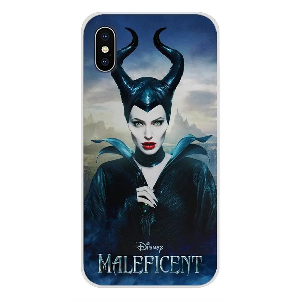 Для Samsung A10 A30 A40 A50 A60 A70 Galaxy S2 Note 2 3 Grand Core Prime Angelina Jolie Maleficent horns мобильный телефон
