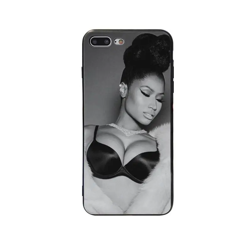 Силиконовый чехол MaiYaCa Rap singer Nicki Minaj из ТПУ для iphone X XS XR Max 8 8plus 7 7plus 6s plus 6