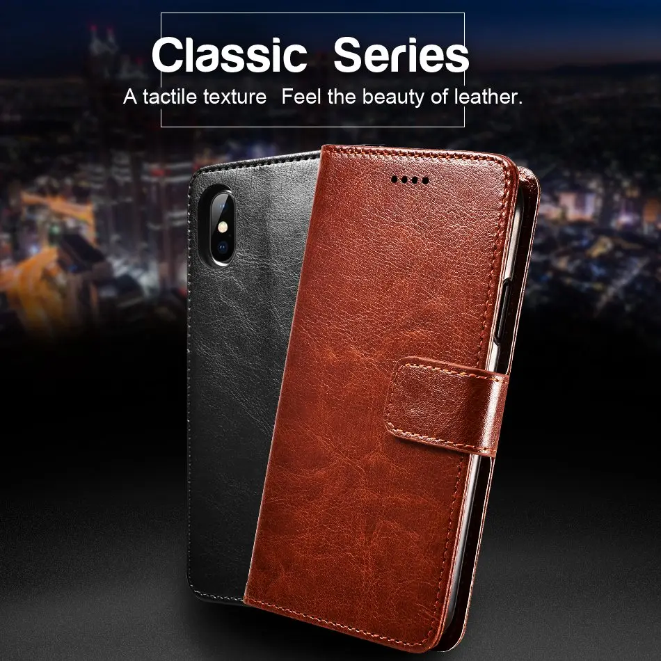Для спортивной камеры Xiao mi Red 6 Pro Чехол портмоне из кожи с откидной для 6A S2 Y2 5 Plus 5A
