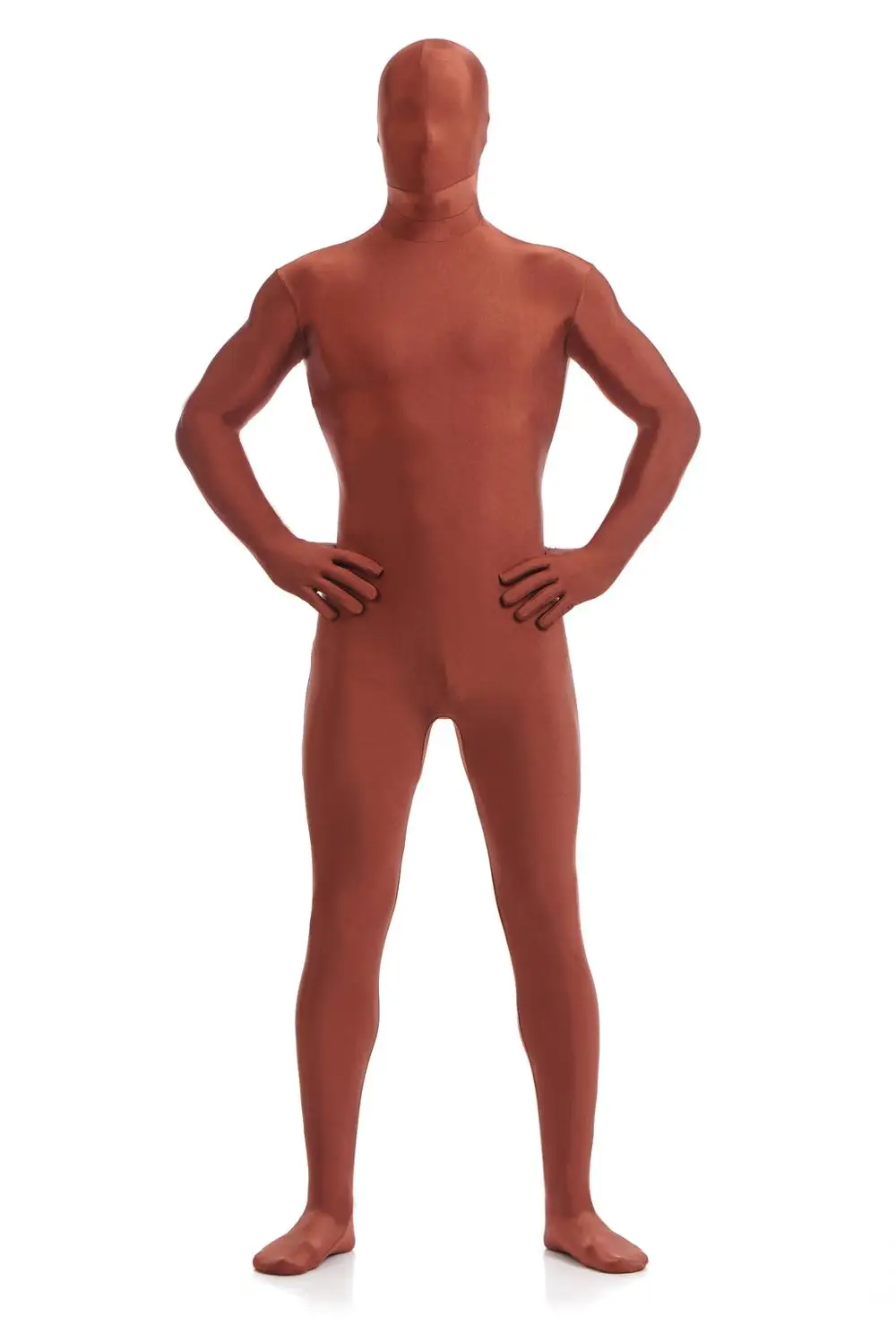 NO.18 Новейший взрослый костюм-невидимка Zentai костюмы Blow Up синий фиолетовый зеленый красный 26 цветов полный тело Хэллоуин Вечеринка Косплей Костюм - Цвет: NO.18