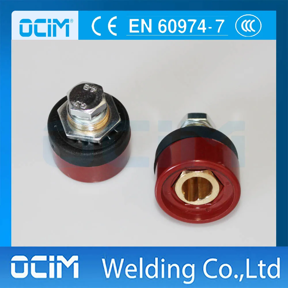 2 шт. DKZ 35 50mm2 300 400A красная сварочная панель разъем кабеля|connector cable|connector 3connector socket |