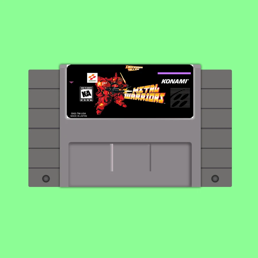 Новое поступление 16bit карточки для супер игры металлические воины | Электроника