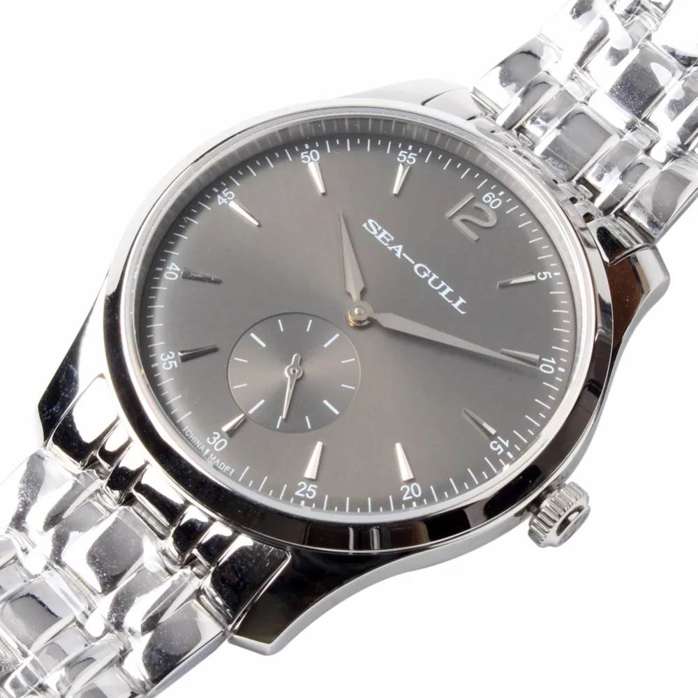 Часы мужские ультратонкие из нержавеющей стали 9 мм|Мужские механические часы| |