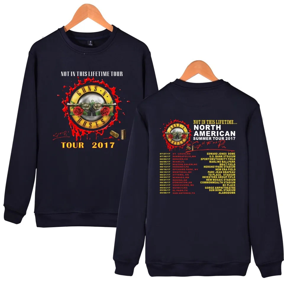 Рок-группа GUNS N ROSES толстовка осень зима модные толстовки с длинным рукавом толстовки для мужчин и женщин хип-хоп спортивный костюм Топы Одежда