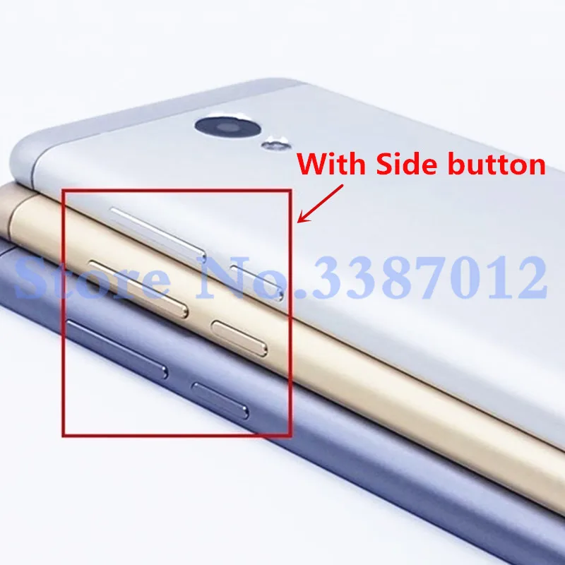 Задняя Батарея крышка чехол Дверь задняя Корпус шасси для MEIZU M3S мини Y685C Y685Q Y685M Y685H