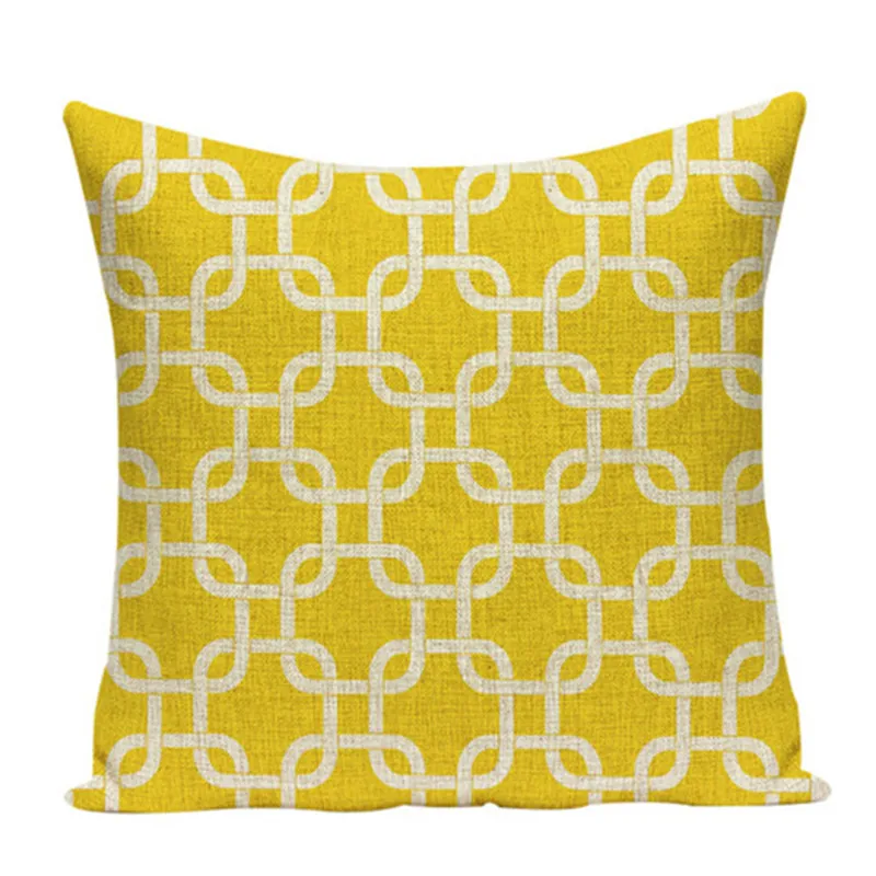 Striped Cushion Covers Geometric Decorative Pillow Case Sofa Throw Pillowcase Car Seat Accessories Home Textile Decor 45x45cm | Дом и сад