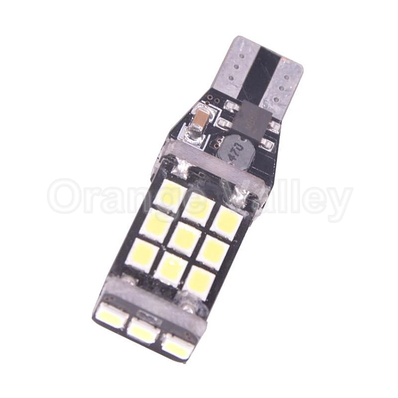 2 шт. супер яркий T15 921 W16W 21 светодиодный SMD 3030 Canbus Error Free Автомобиль автомобильные Габаритные фонари Габаритные фары Лампы для чтения