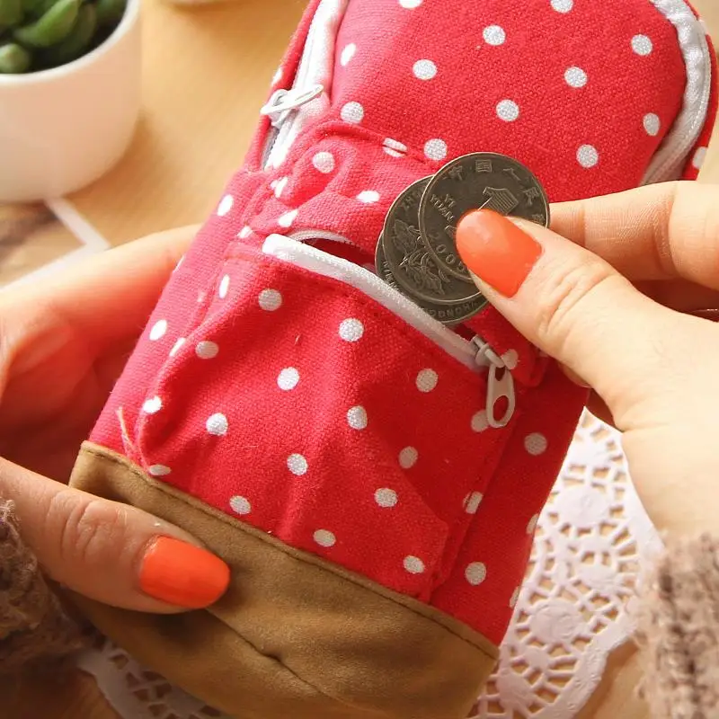 Новый стиль мини школьная сумка чехол для ручек студентов холщовый карандашей