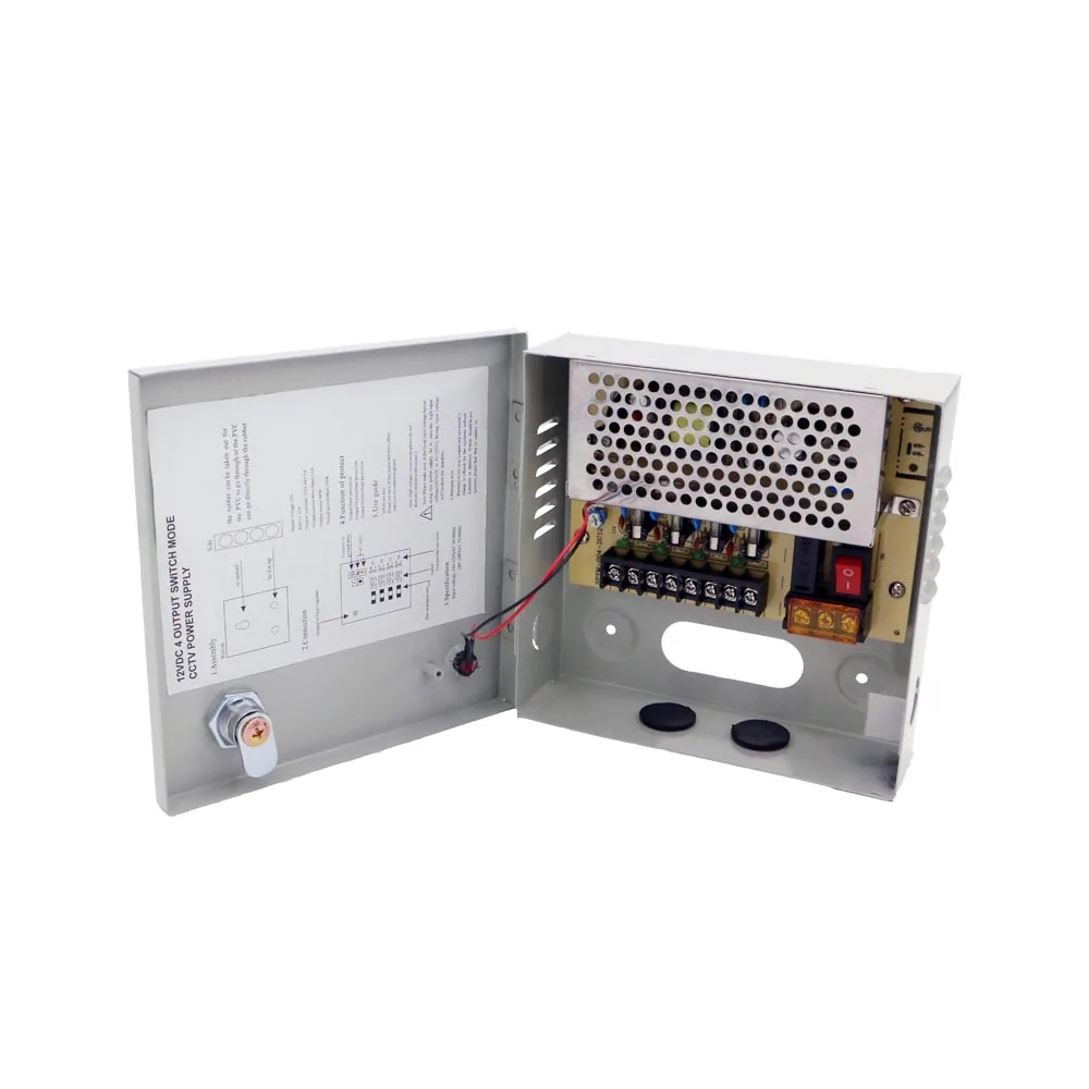 DC12V3A4CH LED CCTV переключатель питания supply36W безопасности/адаптер 110В/220В |