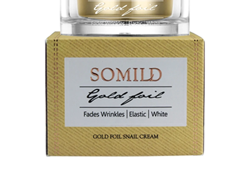 SOMILD Snail Cream 24k Gold Сыворотка для лица с гиалуроновой кислотой антивозрастной Набор Крем против старения увлажняющий уход за кожей корейская косметика