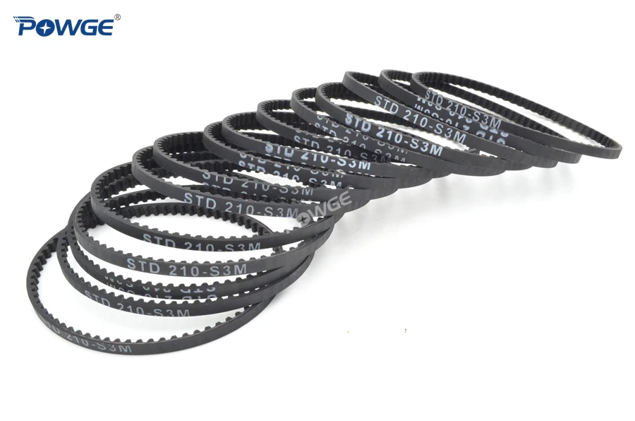 POWGE XRIDER 1/8 масштаб Радиоуправляемый велосипед набор приводной мотор ремень STD 129-S3M и 210-S3M Ширина 3,5 мм RC мотоцикл для X-Rider