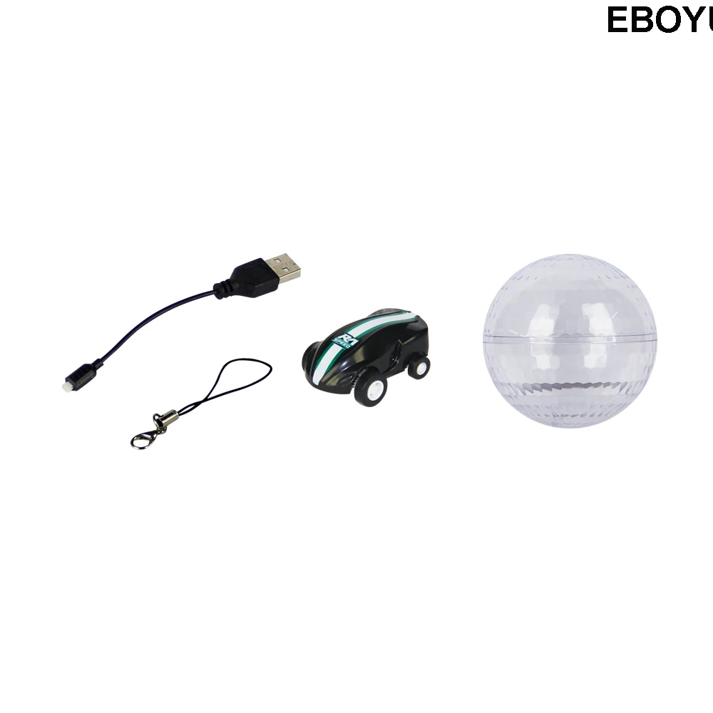 EBOYU F137 вращающийся ультра-Быстрый мини-автомобиль с крутым светильник