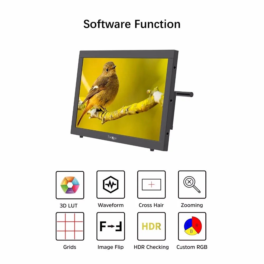 PortKeys MT20 19 5 &quotHDMI/3G SDI FHD Разрешение трансляция портативный монитор с откидной
