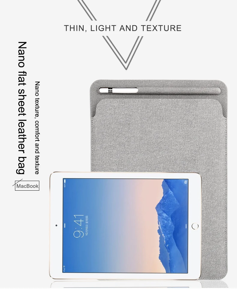 Чехол из искусственной кожи для iPad Pro 9 7 &quot10 5&quot 11 &quot2018 сумка Air 3 10 5 2019/Air 1 2 дюймов
