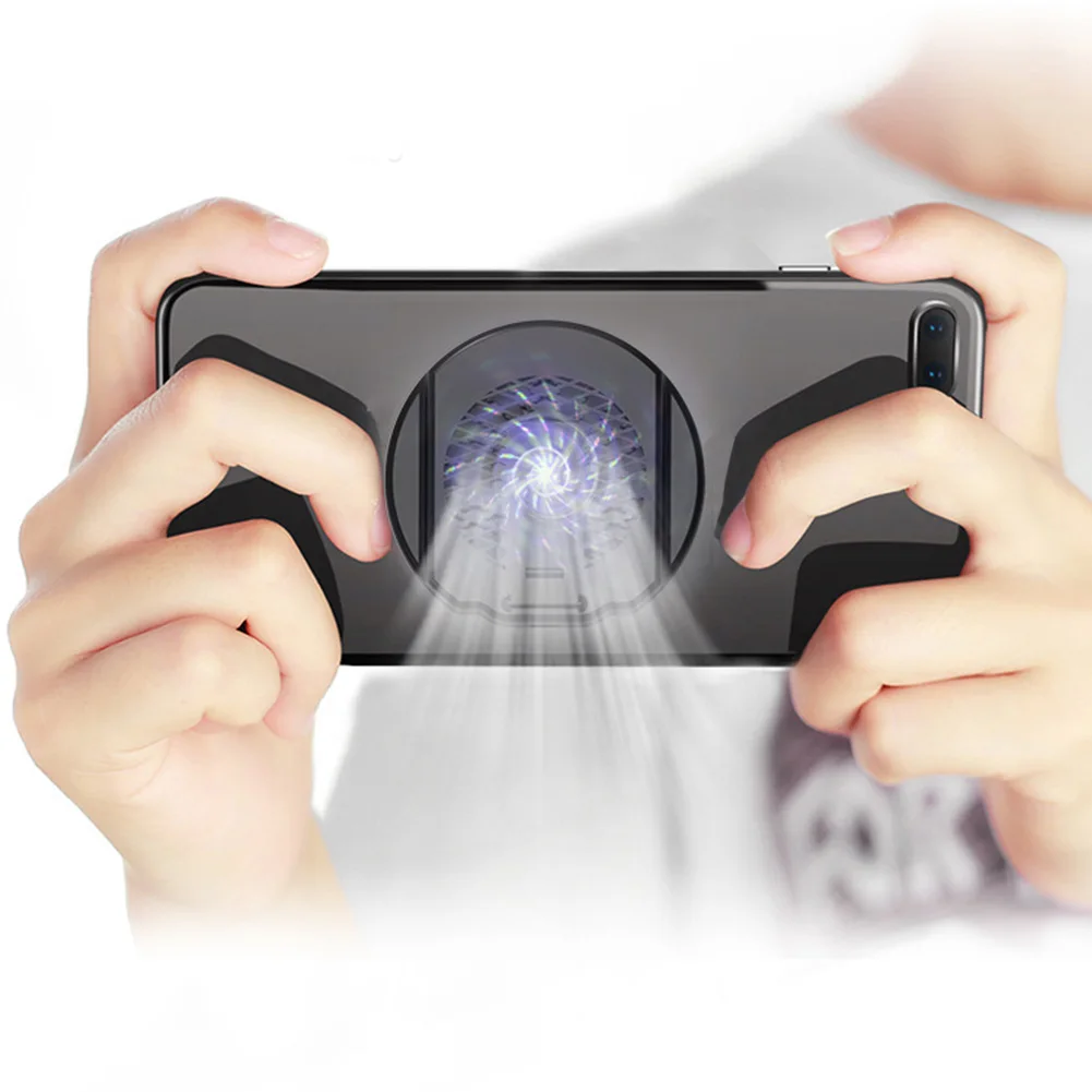 Pad Portable Radiator Universal Gamepad Heat Sink Shooter Stand Game Mute Gaming Cooling Fan Holder Mobile Phone Cooler | Мобильные