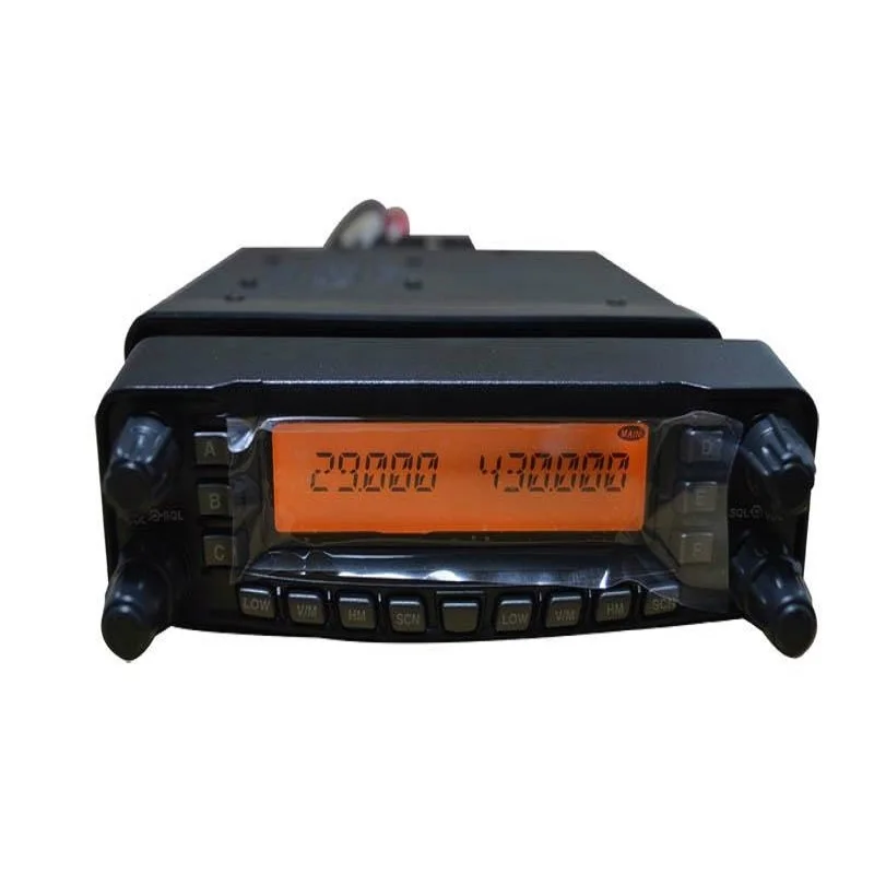 HYS Черный Quad Band HF/vhf/uhf воздуха группа Moible трансивер автомобиль Радио tc 9900|vehicle radio|air
